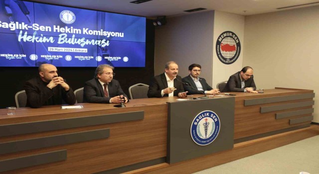 Sağlık-Sen yönetimi hekimler ile buluştu