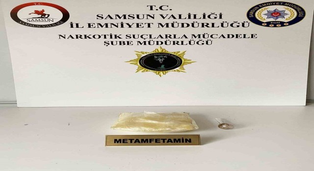Samsunda 305,35 gram metamfetamin ele geçirildi: 4 gözaltı