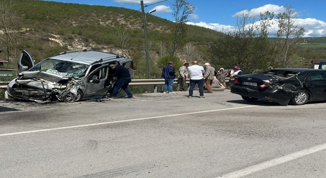 Samsunda trafik kazası: 5 yaralı