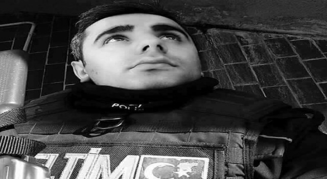 Şehit polis memuru Hamit Şahinin doğum gününü polis arkadaşları unutmadı
