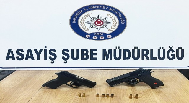 Silahla havaya ateş eden şahıslar yakalandı