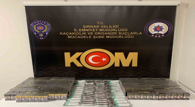 Şırnakta asayiş ve kaçakçılık operasyonu: 62 gözaltı