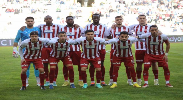 Sivassporun 3 maçlık galibiyet hasreti sona erdi