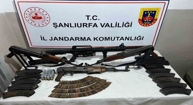 Siverekte bir adreste yapılan aramada uzun namlulu silahlar ele geçirildi