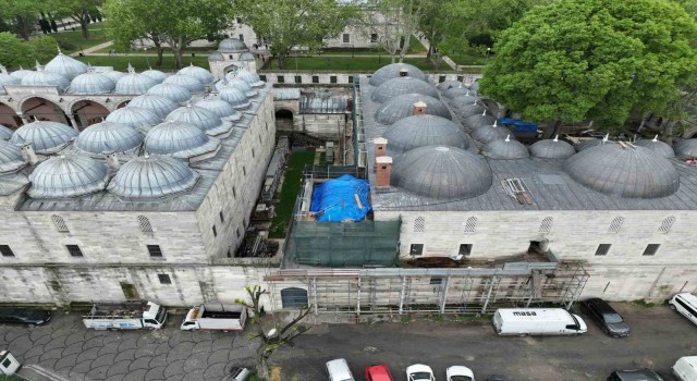 Süleymaniye Külliyesinde Darüşşifa bölümünün restorasyonunda sona gelindi