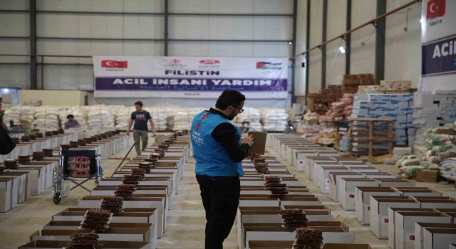 TDV, 16 tır insani yardımı daha Gazzeye ulaştıracak
