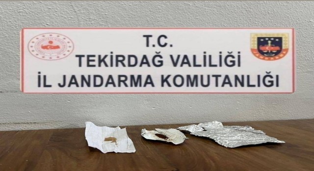 Tekirdağda silah ve uyuşturucu operasyonu