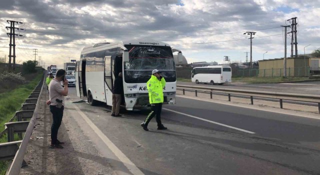 Tekirdağda zincirleme kaza: 24 yaralı