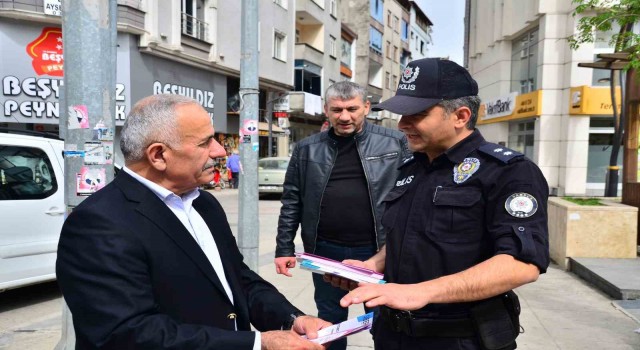 Termede dolandırıcılığa karşı vatandaşlar bilgilendirildi