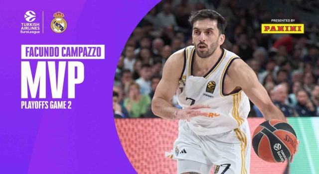 THY Euroleaguede play-off 2. maçların MVPsi Facundo Campazzo