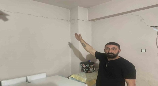 Tokat depreminde Kayserideki evde hasar iddiası