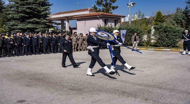 Tokatta Türk Polis Teşkilatının 179. kuruluş yıl dönümü için çelenk sunma töreni düzenlendi