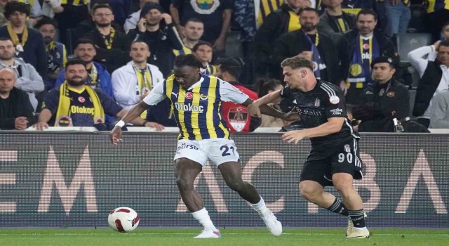 Trendyol Süper Lig: Fenerbahçe: 2 - Beşiktaş: 1 (Maç sonucu)