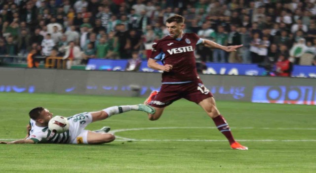 Trendyol Süper Lig: Konyaspor: 1 - Trabzonspor: 3 (Maç sonucu)