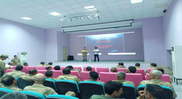 Tuncelide güvenlik korucuları afet durumlarına etkin müdahale için eğitim alıyor
