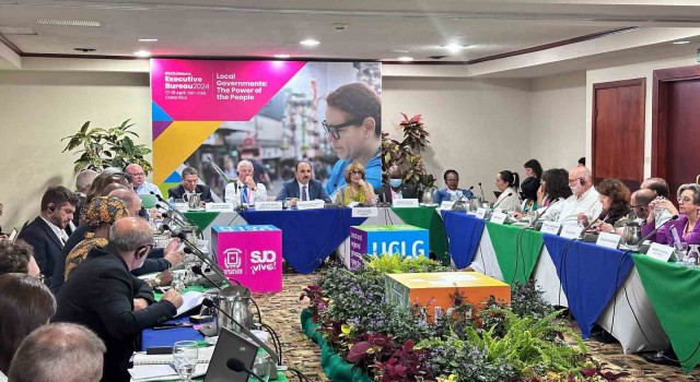 UCLG Başkanı Altay: “Bulunduğumuz her yerde Gazzenin ve mazlum coğrafyalarda sıkıntı çeken Müslüman kardeşlerimizin haklarını savunuyoruz”
