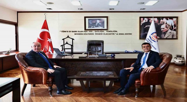 Vali Coşkundan Başkan Çavuşoğluna hayırlı olsun ziyareti
