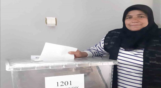 Vezirköprünün tek kadın muhtarı