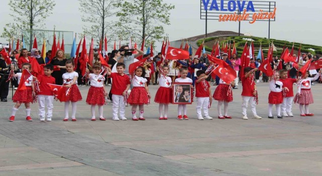 Yalovada 23 Nisan coşkuyla kutlandı