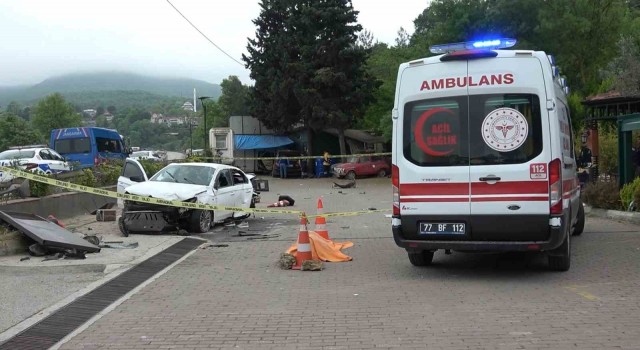 Yalovada trafik kazası: 1 ölü, 7 yaralı