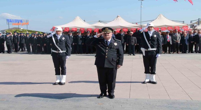 Yalovada Türk Polis Teşkilatının 179. kuruluş yıldönümü kutlanıyor