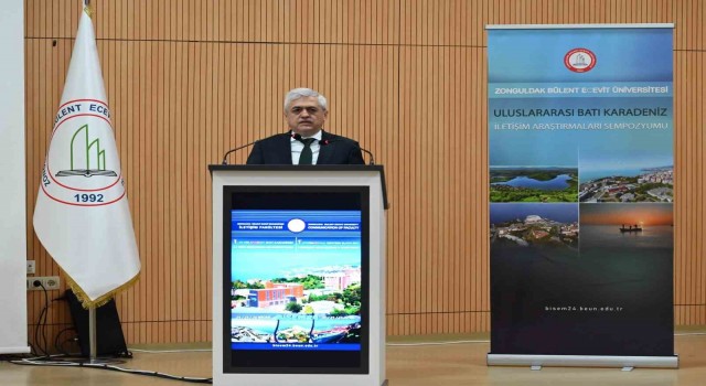 ZBEÜde 1. Uluslararası Batı Karadeniz İletişim Araştırmaları Sempozyumu başladı