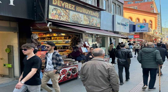 Zonguldakta bayram öncesi yoğunluk başladı