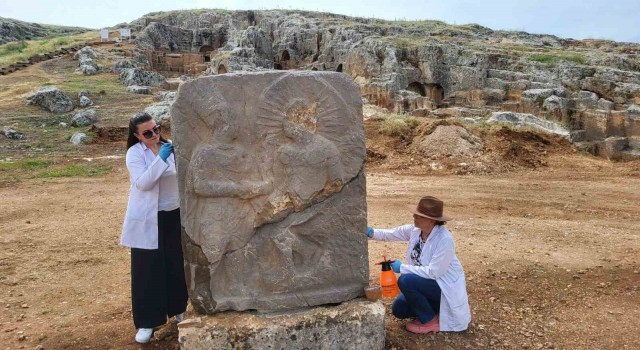 2 bin 100 yıllık steller Perre Antik Kentte sergilenecek