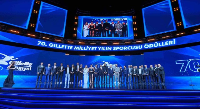 70. Gillette Milliyet Yılın Sporcusu Ödülleri töreni yapıldı