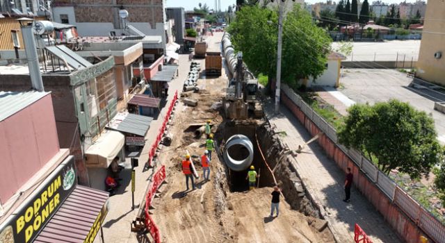 Adana'da Yağmur Suyu Hattı Projesi Başlatıldı