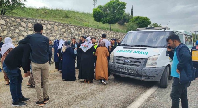 Adıyamanda otomobil takla attı: 1 ölü, 1 yaralı