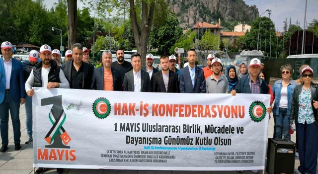 Afyonkarahisarda 1 Mayıs kutlamaları başladı
