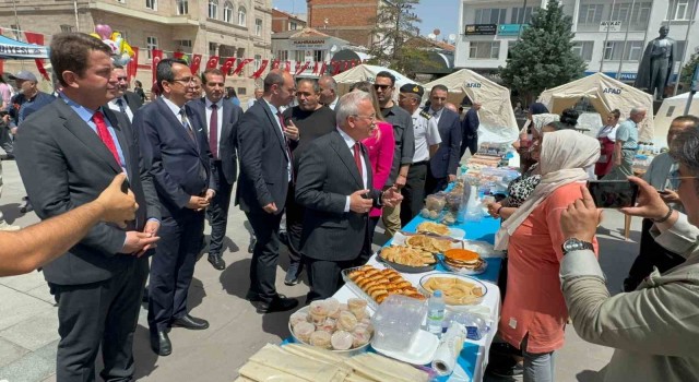 Aksarayda yöresel lezzetler görücüye çıktı