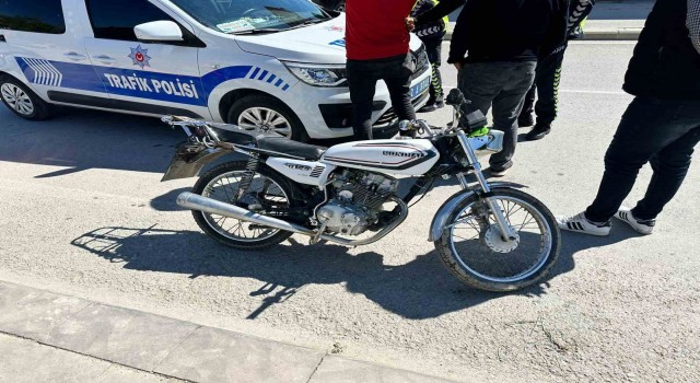 Akşehirde kural tanımayan motosiklet sürücülerine ceza