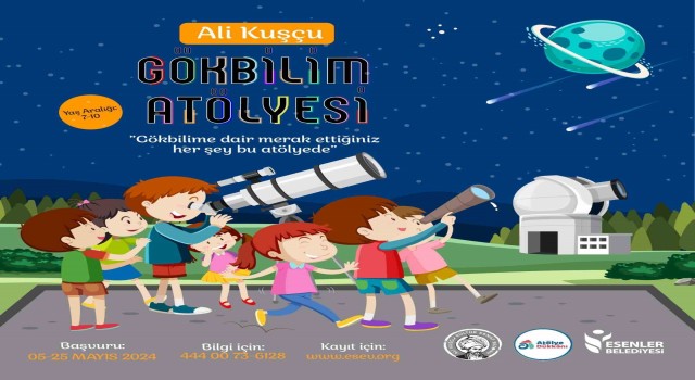 Ali Kuşçu Gökbilim Atölyesine başvurular devam ediyor