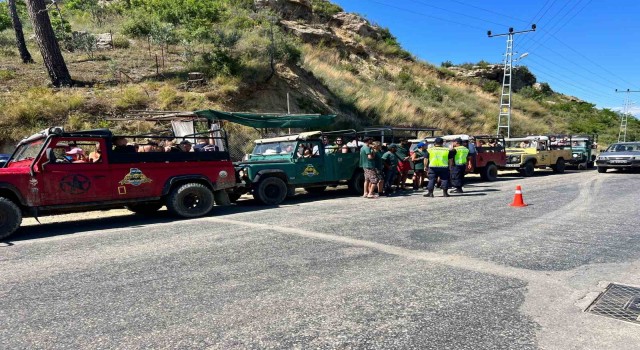 Antalyada safari araçları denetlendi