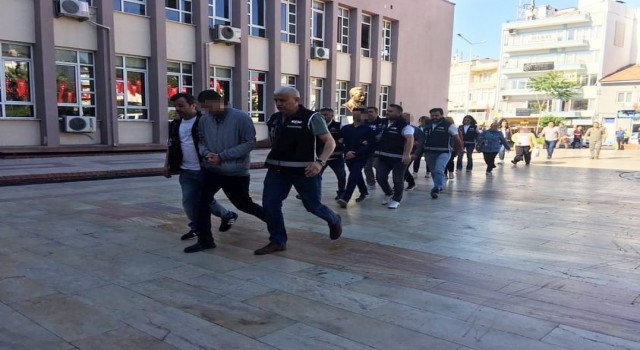Aydında KISKAÇ-15 operasyonu şüphelilerinden 3ü tutuklandı