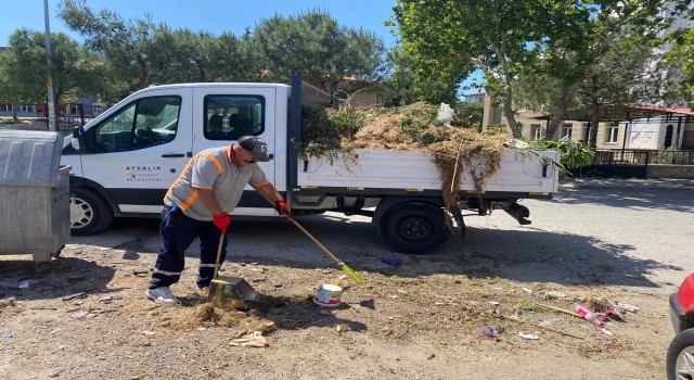 Ayvalıkta genel temizlik yoğun tempoda devam ediyor