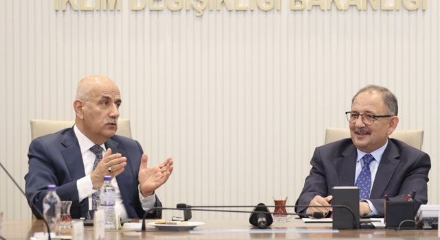 Bakan Özhaseki’ye Kahramanmaraş Heyetinden Ziyaret