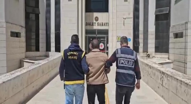 Balıkesirde 13 yıl 52 ay 15 gün hapis cezası bulunan firari yakalandı