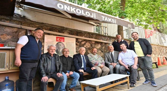 Başkan Bozbeyden Onkoloji Hastanesine ziyaret