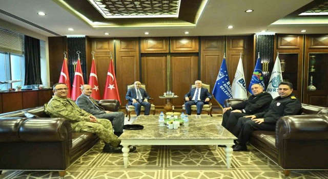 Başkan Bozbeye Bursa Valisi Demirtaştan ziyaret