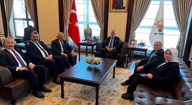 Başkan Büyükkılıçtan AK Parti Genel Başkan Vekili Elitaşa ziyaret