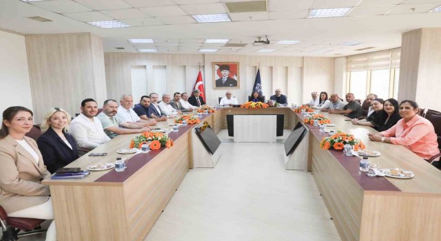 Başkan Çerçioğlu, Germencik Belediye Başkanı Zencirciyi ağırladı