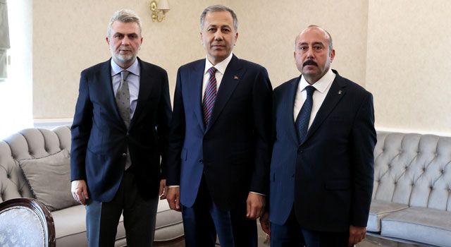 Başkan Görgel, Bakan Yerlikaya’yı Ziyaret Etti