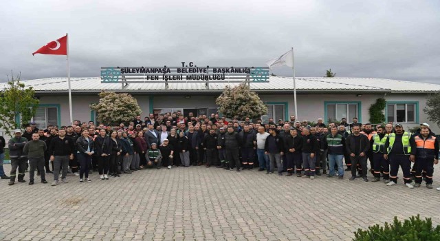 Başkan Nallar belediye emekçilerinin bayramını kutladı