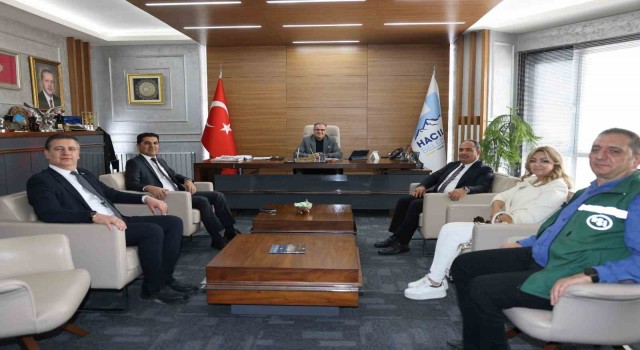 Başkan Özdoğana hayırlı olsun ziyareti