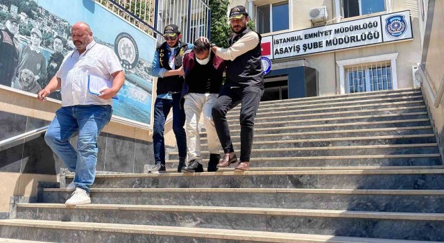 Bayrampaşada eşi ve kızını öldüren şüpheli adliyeye sevk edildi
