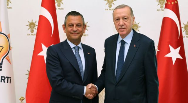 Beklenen Görüşme Başladı… Erdoğan ve Özel Bir Araya Geldi