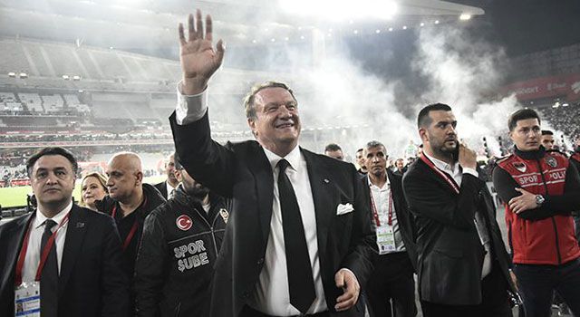 Beşiktaş Başkanı Arat: "Kupa Kazanmanın Mutluluğunu Yaşıyoruz"